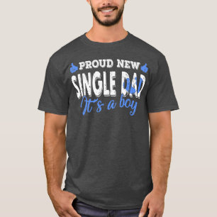 Camiseta El género retro revela el orgullo de un nuevo papá