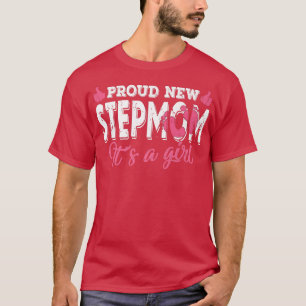 Camiseta El género retro revela la orgullosa nueva madre qu