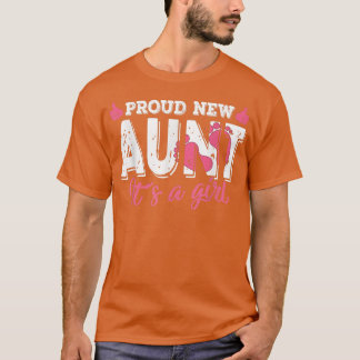 Camiseta El género retro revela orgullosa nueva tía que es 