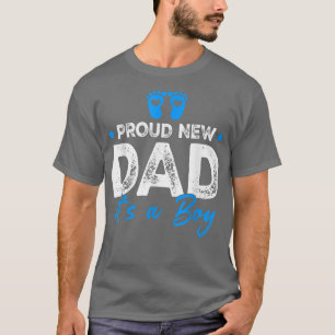 Camiseta El género retro vintage revela un nuevo y orgullos