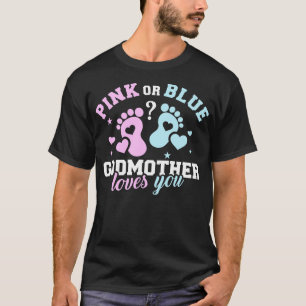 Camiseta El género revela a la madrina