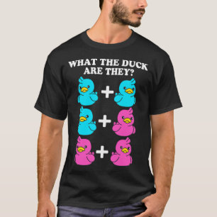 Camiseta El género revela a los gemelos lo que son los pav