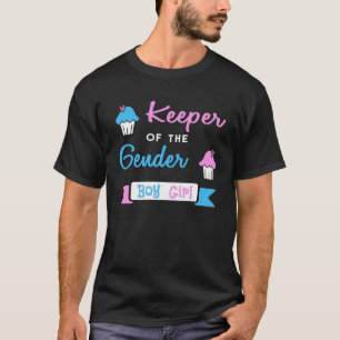 Camiseta El género revela al encargado del chica del