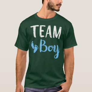 Camiseta El género revela al niño del equipo que coincide c