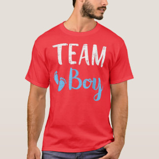 Camiseta El género revela al niño del equipo que coincide c