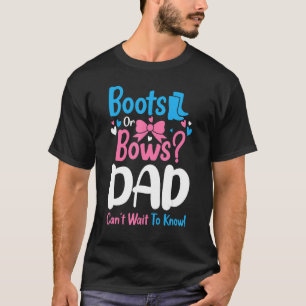 Camiseta El Género Revela Boots O Boca Invitación De Bebé D