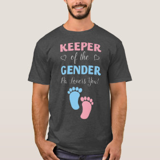 Camiseta El Género Revela El Cuidador Del Género Que Pa Te