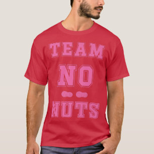 Camiseta El género revela el equipo sin frutos secos chica 