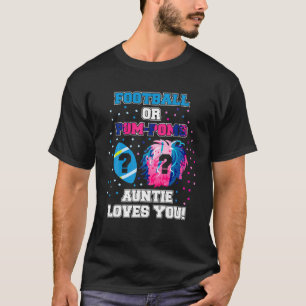 Camiseta El Género Revela El Fútbol De Camisas O El Amor De