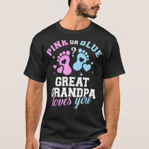 Camiseta El género revela el gran abuelo