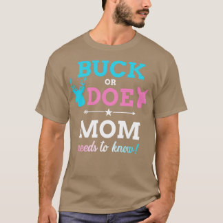 Camiseta El género revela el pato o la madre hace coincidir
