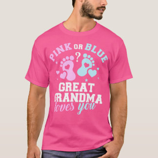 Camiseta El género revela la bisabuela