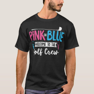 Camiseta El género revela la cotización del golf para los g