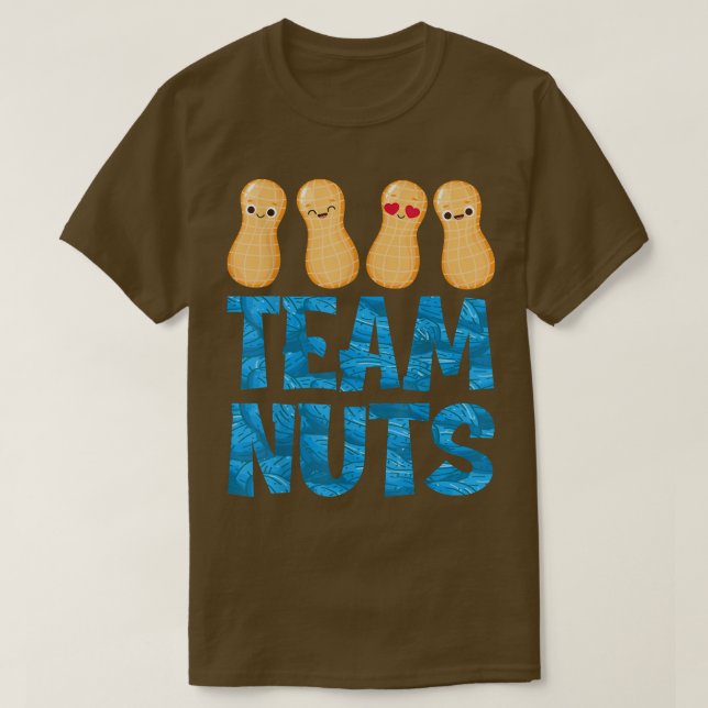 Camiseta El género revela las nueces del equipo el niño que (Diseño del anverso)