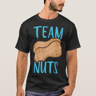 Camiseta El género revela las nueces del equipo el niño que