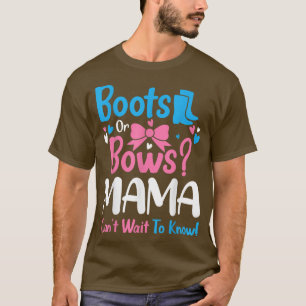 Camiseta El género revela los boots o los golpes que la mad