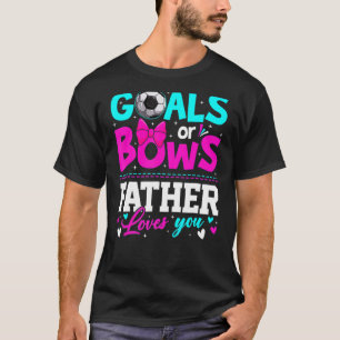 Camiseta El género revela los objetivos o arrebatos que el