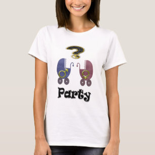 Camiseta El género revela los regalos y las invitaciones