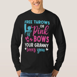 Camiseta El género revela los tirones libres o los arcos ro