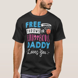 Camiseta El género revela los tirones libres o los arcos ro