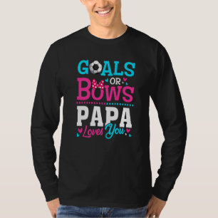 Camiseta El Género Revela Objetivos O Golpes Que Papá Te Am