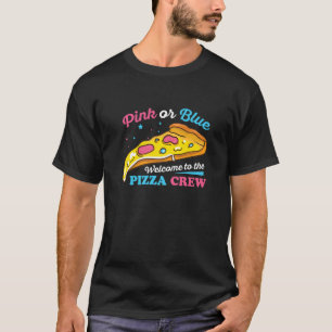 Camiseta El Género Revela Pizza Para Una Pizza