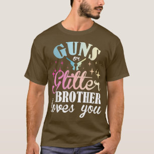 Camiseta El género revela que el chico o Chica hermano te a