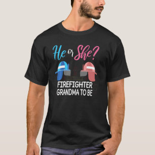Camiseta El Género Revela Que Él O Ella Futuro Del Bombero