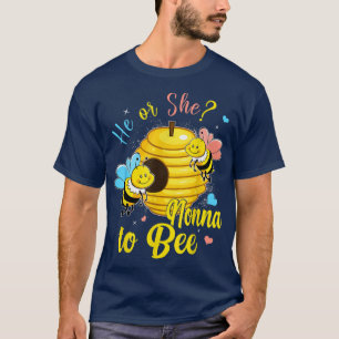 Camiseta El género revela que él o ella no serán bebés anun