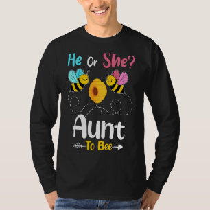 Camiseta El Género Revela Que Él O Ella Tengan Que Ser Anun