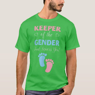 Camiseta El género revela que la tía de género te ama