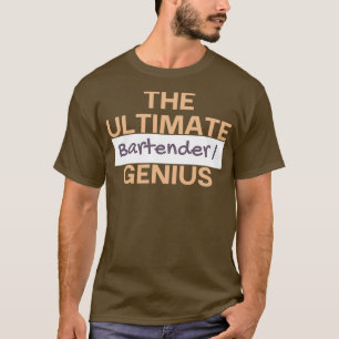 Camiseta El genio del último Bartender