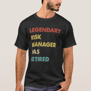 Camiseta El Gestor de Riesgos Legendario se ha retirado