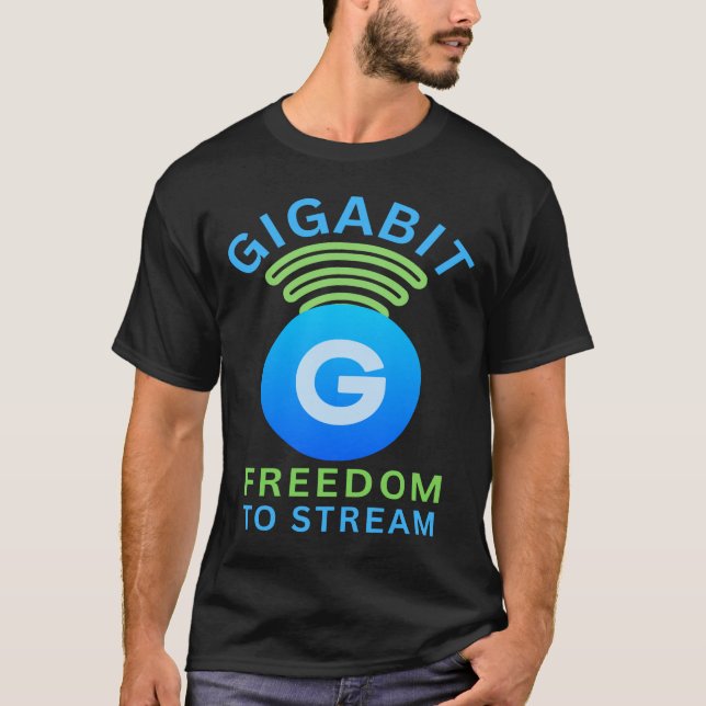 Camiseta El Gigabit Y Más allá (Anverso)