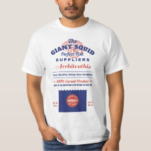 Camiseta El gigante de la pesca del calamar Innsmouth