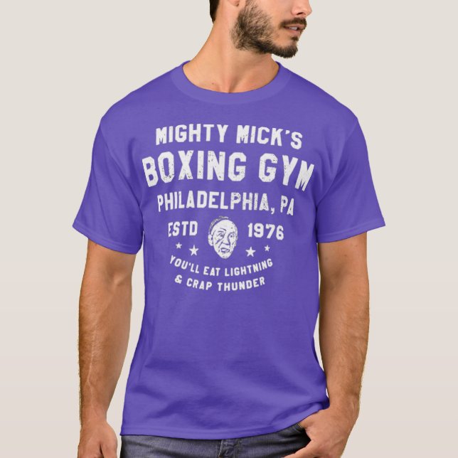 Camiseta El gimnasio de boxeo de Mighty Mick (Anverso)