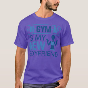 Camiseta El gimnasio es mi nuevo novio divertido de los 70