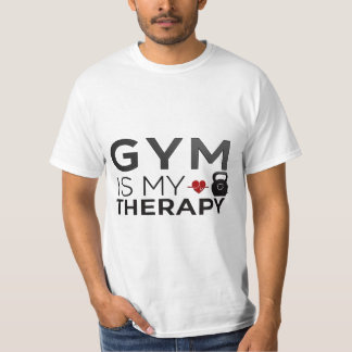 Camiseta El gimnasio es mi terapia