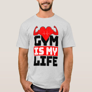 Camiseta El gimnasio es mi vida
