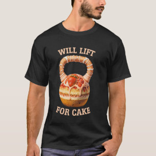 Camiseta El Gimnasio Kettlebell Workout Se Levanta Para El 