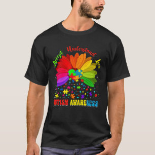 Camiseta El girasol acepta entender el amor el autismo auti
