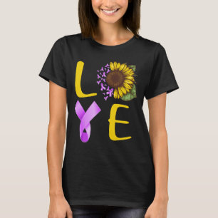 Camiseta El girasol de amor de Alzheimer