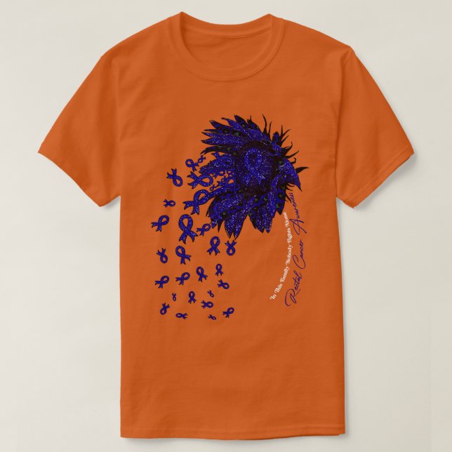 Camiseta El girasol de la conciencia rectal nadie lucha sol (Diseño del anverso)