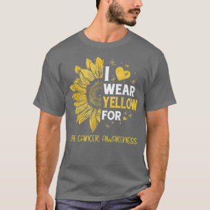Camiseta El girasol I lleva Awarene Cáncer De Hueso De Cint