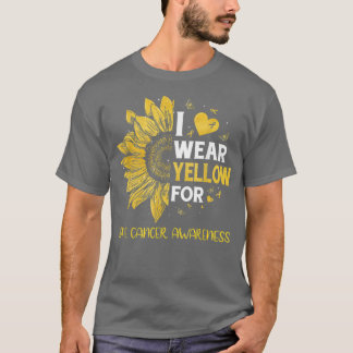 Camiseta El girasol I lleva Awarene Cáncer De Hueso De Cint