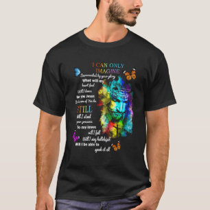 Camiseta El girasol Jesús cruza la mariposa que puedo imagi