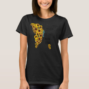 Camiseta El girasol que le susurraron a ella más fuerte que
