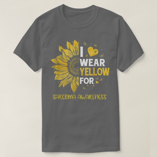 Camiseta El girasol que llevo es la piel amarilla de la Sar (Diseño del anverso)