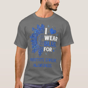 Camiseta El girasol que uso es consciente del cáncer de pró