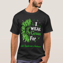 Camiseta El Girasol Que Uso Es Verde Para El Síndrome De Ka